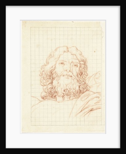Head of resurrecting Christ by Bernard Picart