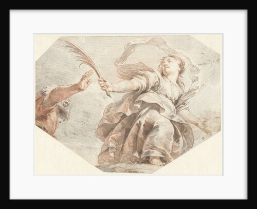 Woman with palm by Peter Paul Rubens