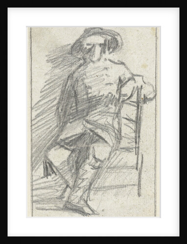 Mans Figure on chair by Simon Andreas Krausz