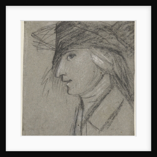 Bust of a man by Simon Andreas Krausz