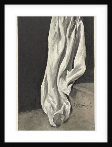 Drapery study by Simon Andreas Krausz