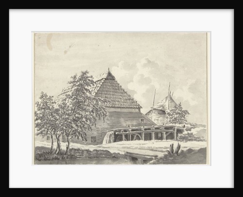 Watermill by Monogrammist AWA