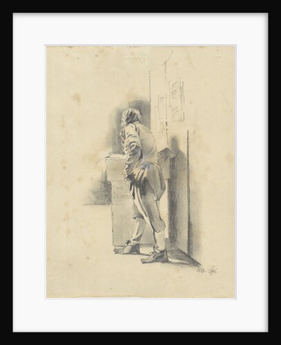 Standing man by Pieter van Loon