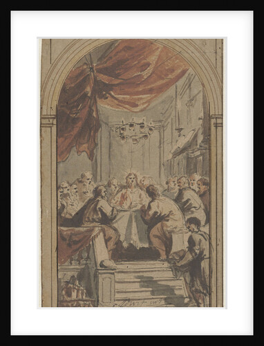 The Lord's Supper by Jacob de Wit
