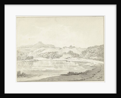 Lake Agnano west of Naples by Daniël Dupré