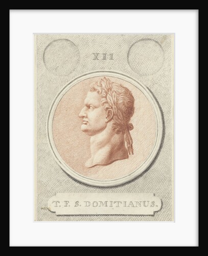Portrait Medallion of Domitian by Jan Caspar Philips