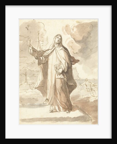 Saint Brigitta by Domenico Mondo