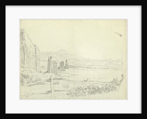 The aqueduct of the Aqua Claudia by Hendrik Voogd
