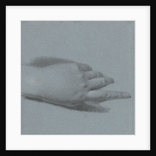 Study for the left hand of Nahuys Catherine by Wife of Mr. Rutger Jan Schimmelpenninck