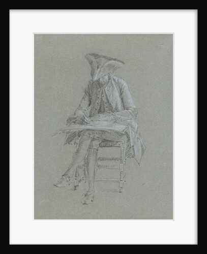 Study of draftsman by Anonymous