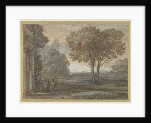 Aeneas at Delos. Island of Delos by Claude