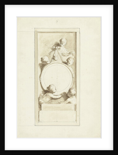 Putti around a medallion by Dionys van Nijmegen