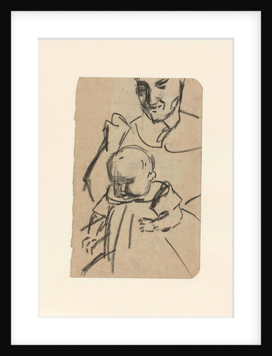 Mother and child by Isaac Israels