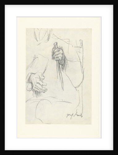 The old rabbi by Jozef Israëls