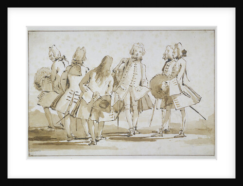 Venetian slipper parade by Giovanni Battista Tiepolo