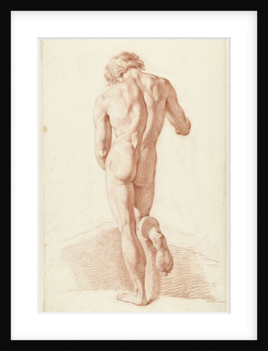 Standing male nude by Hendrik de Flines