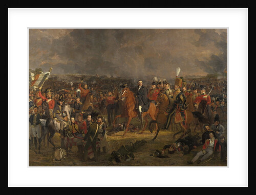 The Battle of Waterloo Belgium by Jan Willem Pieneman