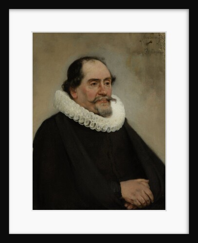 Portrait of Abraham de Potter by Carel Fabritius