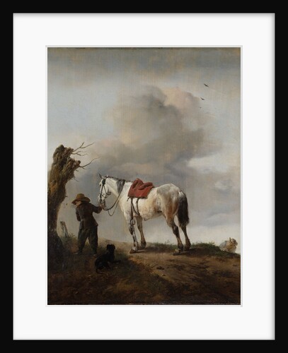The Grey Horse by Philips Wouwerman