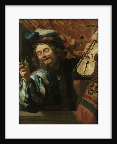 The Merry Fiddler by Gerard van Honthorst