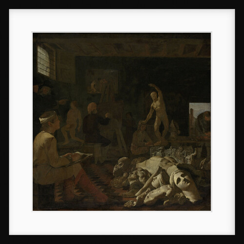 A Painter's Studio by Michael Sweerts