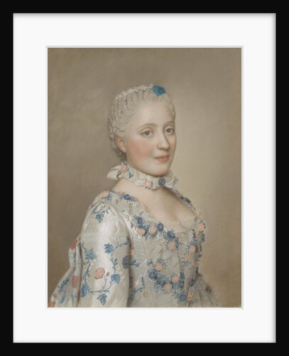 Portrait of Marie Josephe of Saxony by Jean-Etienne Liotard