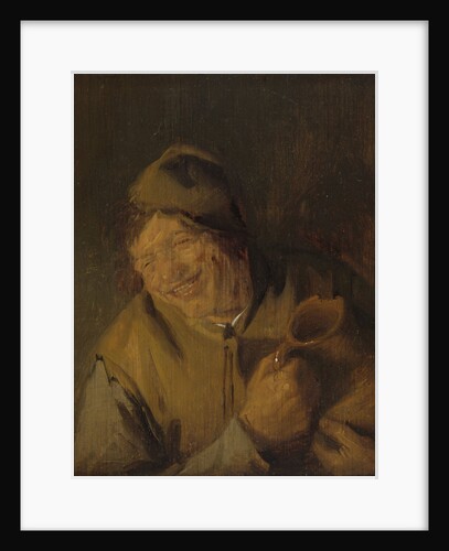 The merry peasant by Adriaen van Ostade