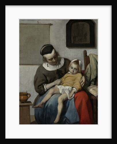 The Sick Child by Gabriël Metsu