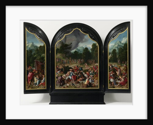 Worship of the Golden Calf by Lucas van Leyden