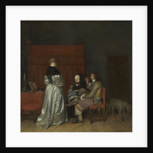 Gallant Conversation by Gerard ter Borch II