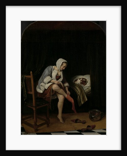 Woman at her Toilet by Jan Havicksz. Steen