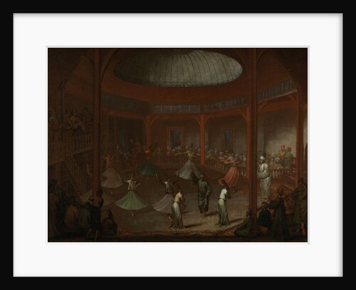 Whirling Dervishes by Jean Baptiste Vanmour