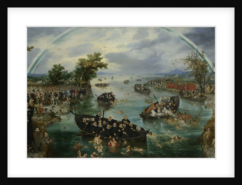 Fishing for Souls by Adriaen Pietersz. van de Venne