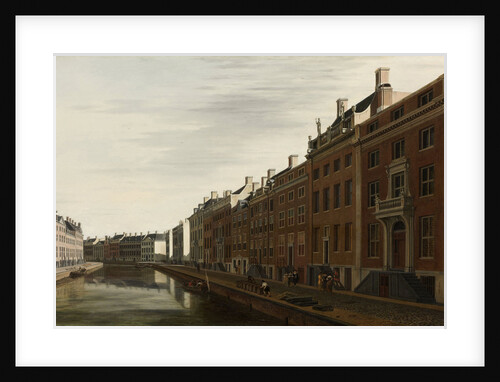 The 'Golden Bend' in the Herengracht by Gerrit Adriaensz. Berckheyde