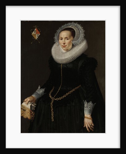 Portrait of Johanna Le Maire by Nicolaes Eliasz. Pickenoy