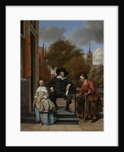 Adolf and Catharina Croeser by Jan Havicksz. Steen