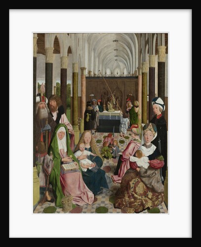 The Holy Kinship by Workshop of Geertgen tot Sint Jans