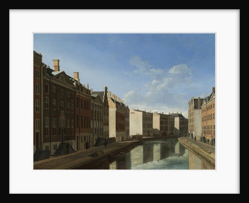 The 'Golden Bend' in the Herengracht by Gerrit Adriaensz. Berckheyde