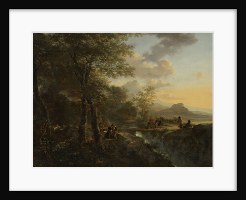 Italian Landscape with a Draughtsman by Jan Both