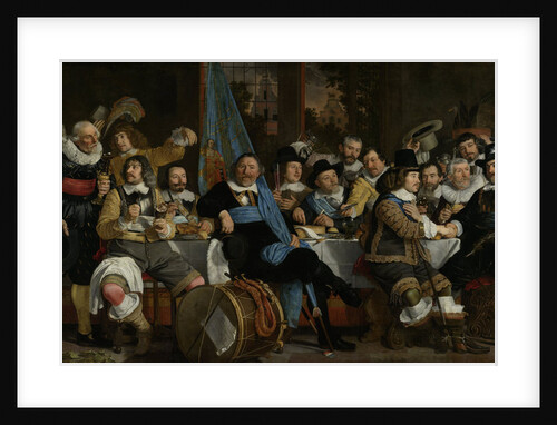 Banquet at the Crossbowmen's Guild in Celebration of the Treaty of Münster by Bartholomeus van der Helst