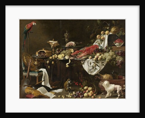 Banquet Still Life by Adriaen van Utrecht