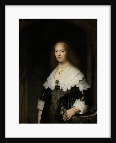 Portrait of a Woman by Rembrandt Harmensz. van Rijn