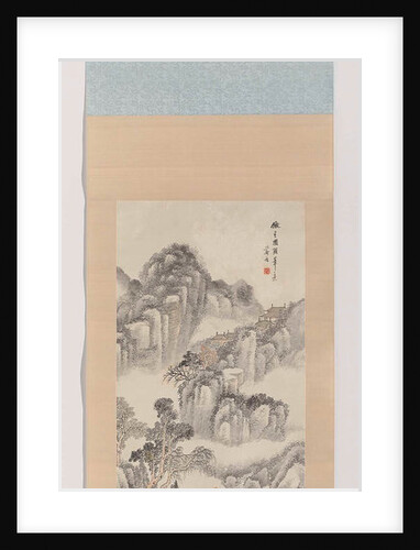 Painting in the style of the four Wangs by Xiang Wenyan