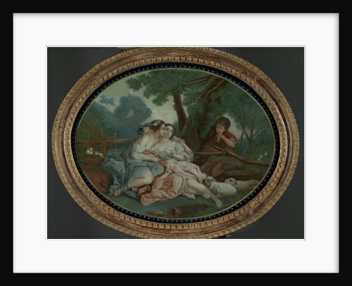 Two gallant performances, scene from the play L'Aminta of Torquato Tasso by Anonymous