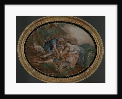 Two gallant performances, scene from the play L'Aminta of Torquato Tasso by Anonymous