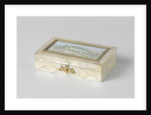 Sewing kit in mother of pearl box, Balthasar Wigand by Anonymous