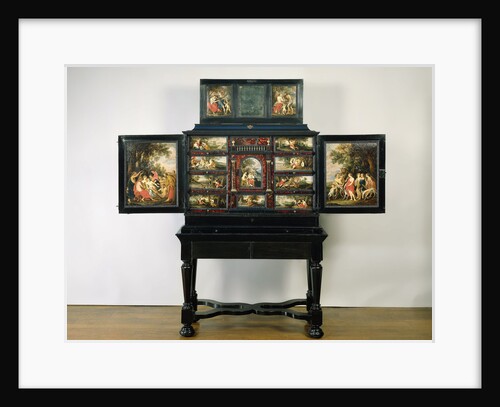 Art Cupboard, painted with mythological scenes by Anonymous