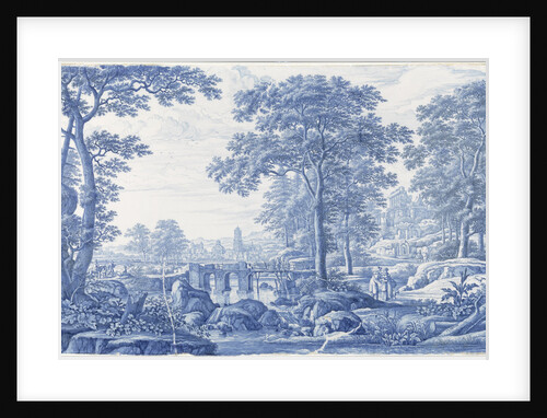 Plate of earthenware, Frederik van Frytom by Anonymous