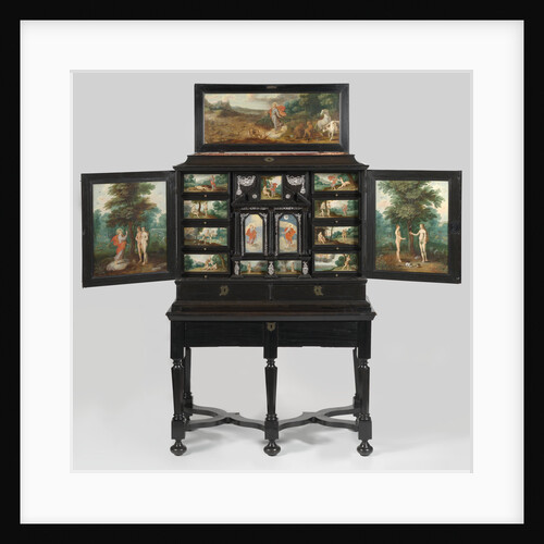 Art Cabinet with painted scenes from Genesis, Anonymous by Frans Francken II