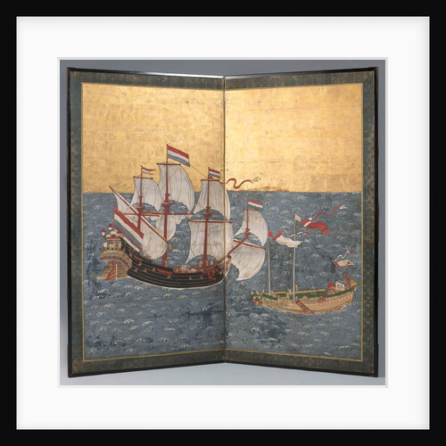 Japanese screen by Genkei-school Nagasaki